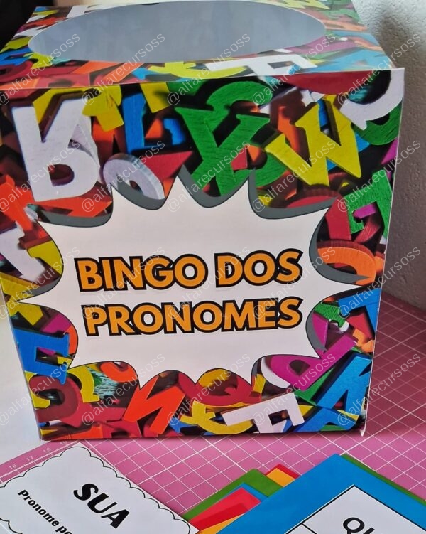 Bingo dos pronomes