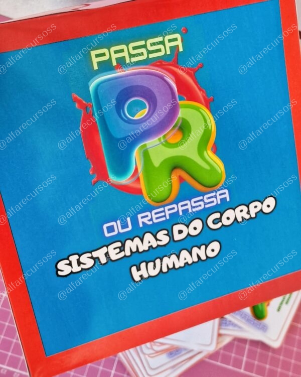 Passa ou repassa - Sistemas do corpo humano