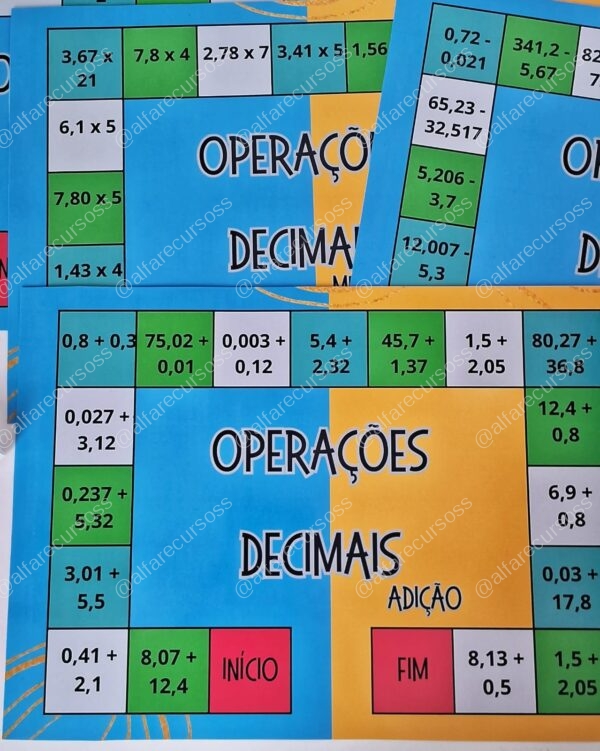 Operações decimais