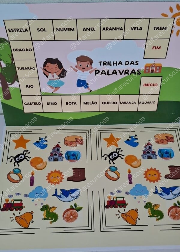 Trilha das palavras