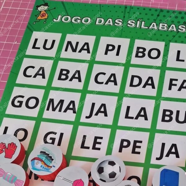 Jogo das sílabas