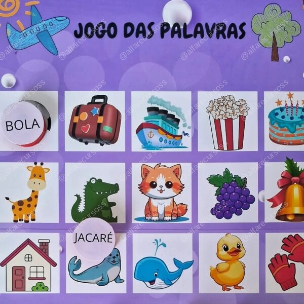 Jogo das palavras