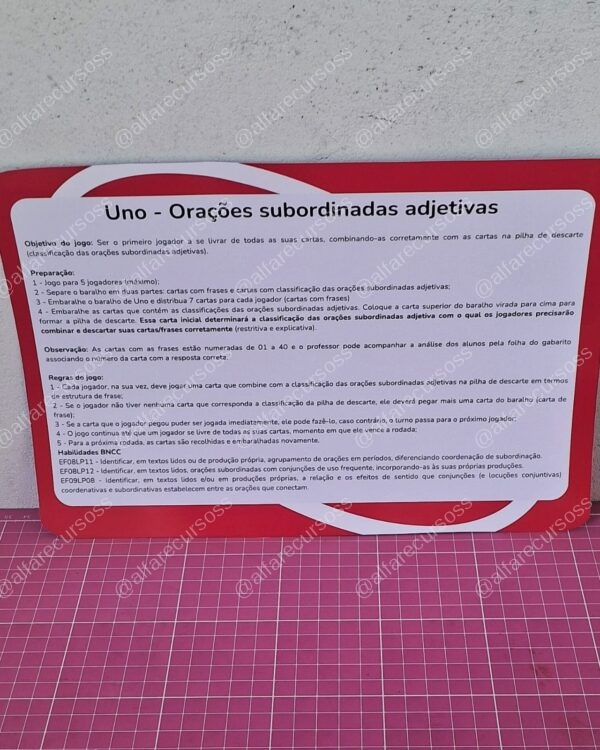 Uno - Orações subordinadas adjetivas - Image 6