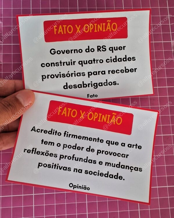 Fato X Opinião - Image 4