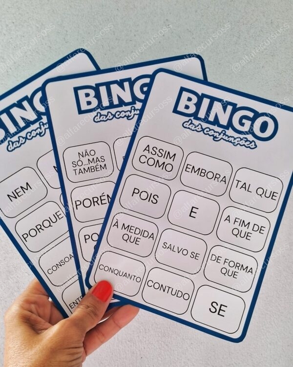 Bingo das conjunções - Image 3