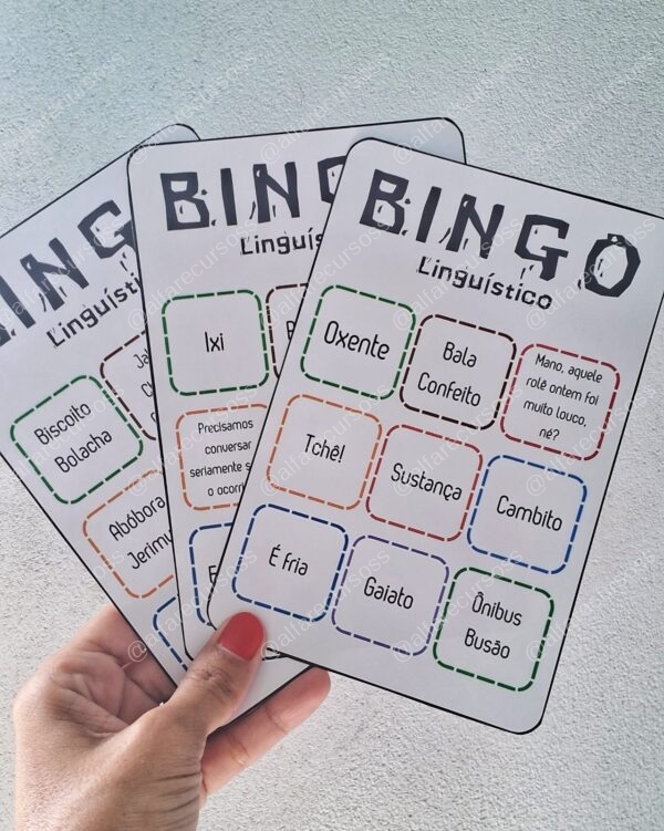 Bingo da Variação Linguística - Image 2