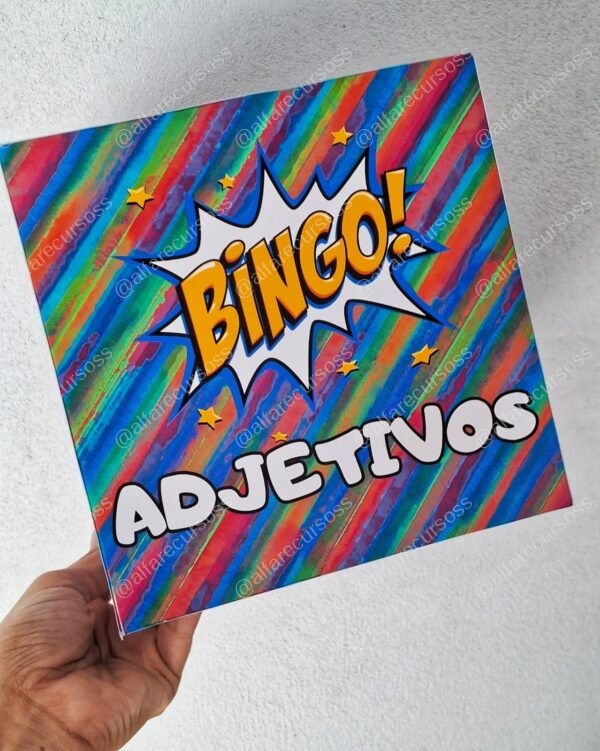 Bingo dos adjetivos