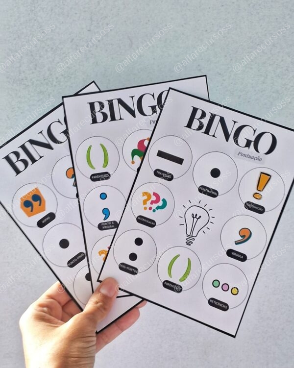 Bingo Sinais de Pontuação - Image 2