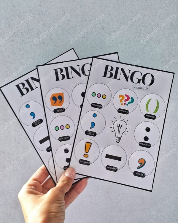 Bingo Sinais de Pontuação - Image 3