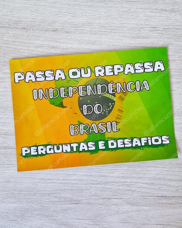 Passa ou repassa - Independência do Brasil - Image 2