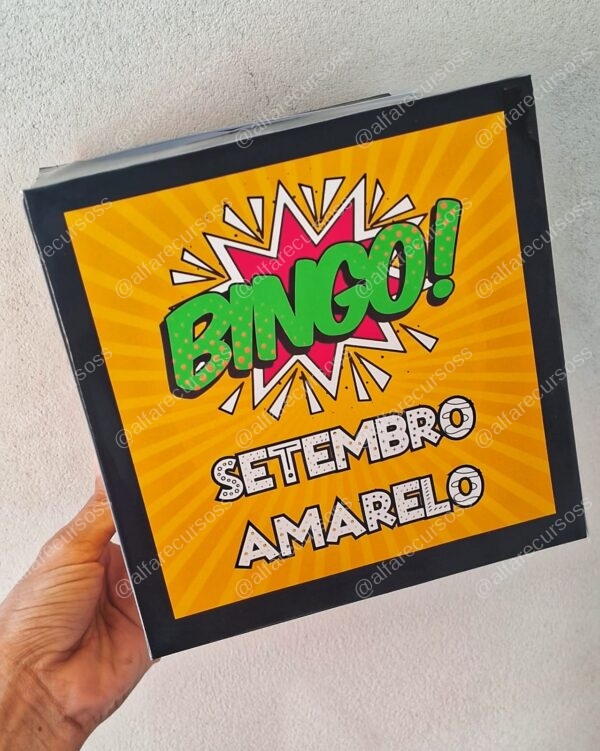 Bingo Setembro amarelo