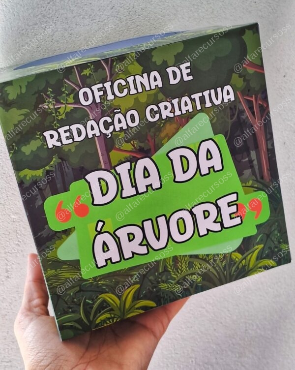 Oficina de redação criativa - Dia da árvore