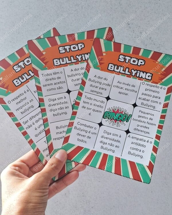 Bingo Stop Bullying - Image 4