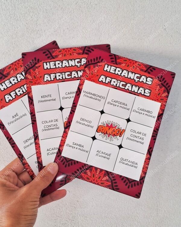 Bingo Heranças africanas - Image 3