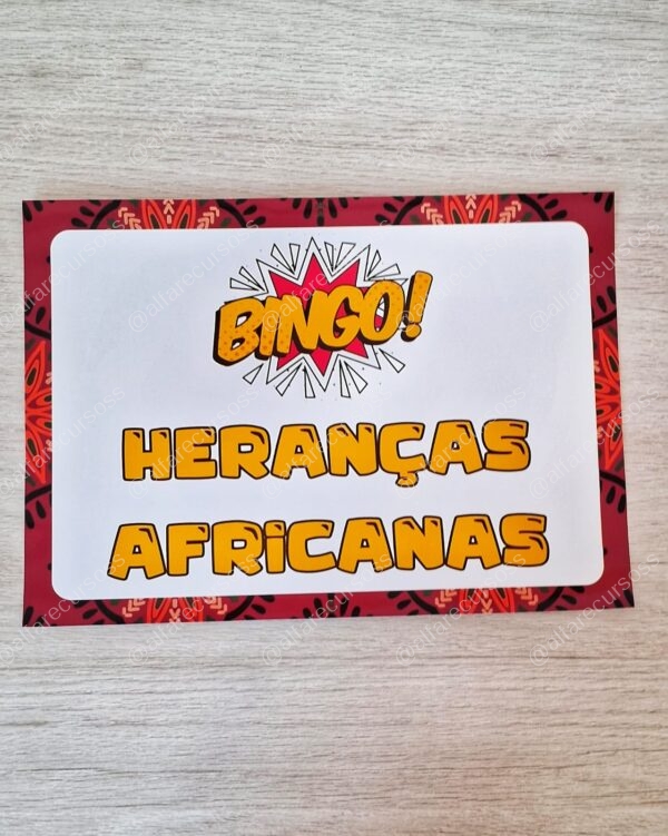 Bingo Heranças africanas - Image 4