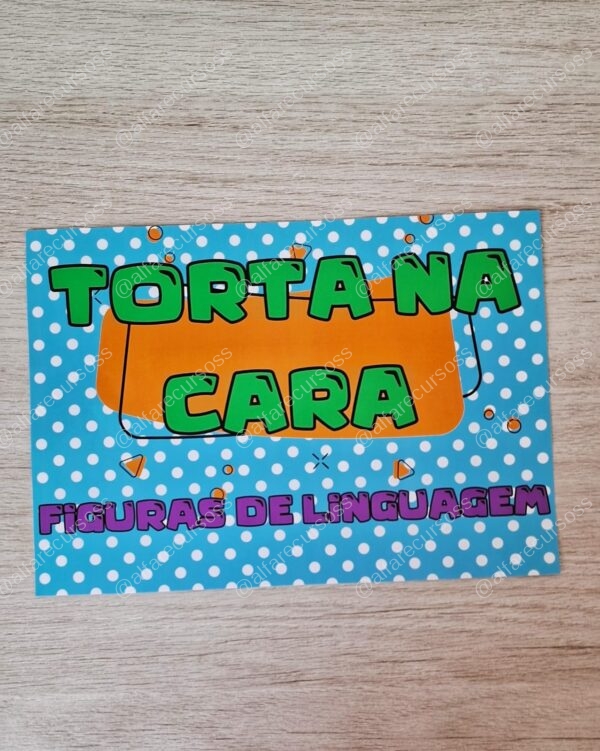 Torta na cara - Figuras de linguagem