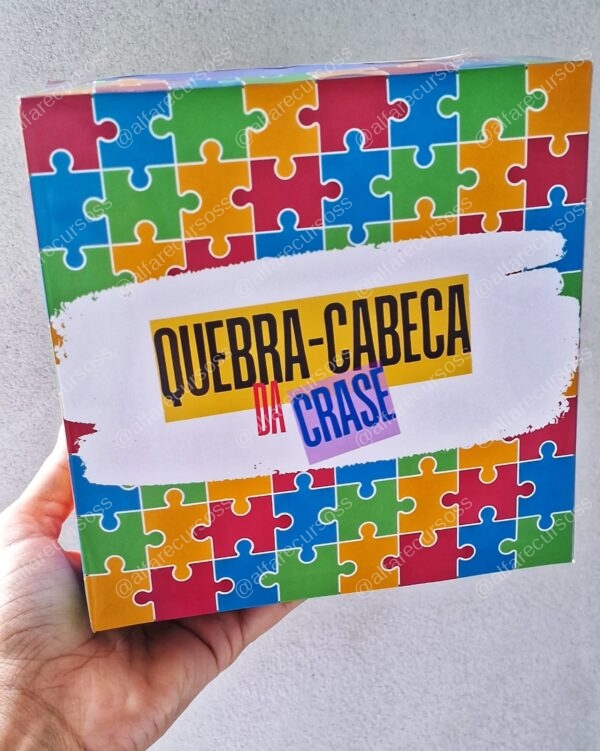 Quebra cabeça da crase