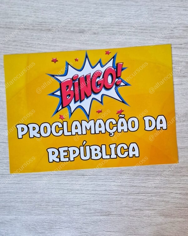 Bingo Proclamação da República - Image 3