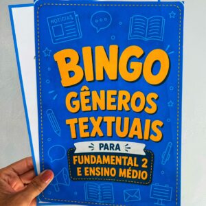 Bingo dos Gêneros textuais 6º ao 9º ano e Ensino Médio