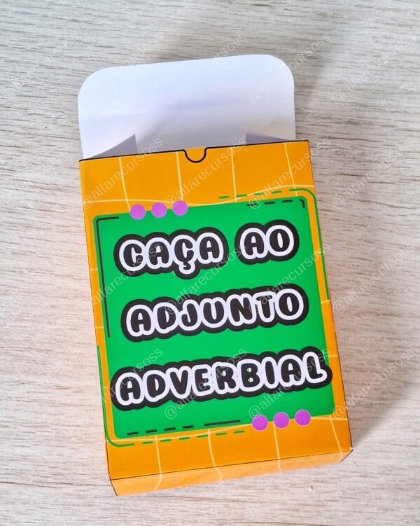 Baralho: Caça ao adjunto adverbial