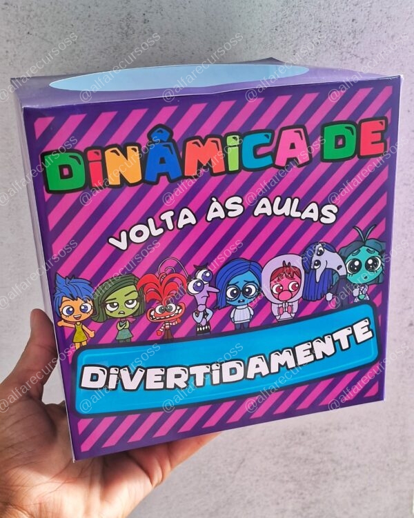 Dinâmica de Volta às aulas Divertidamente