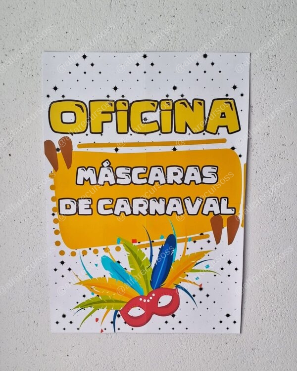 Oficina: Máscaras de carnaval - Image 2