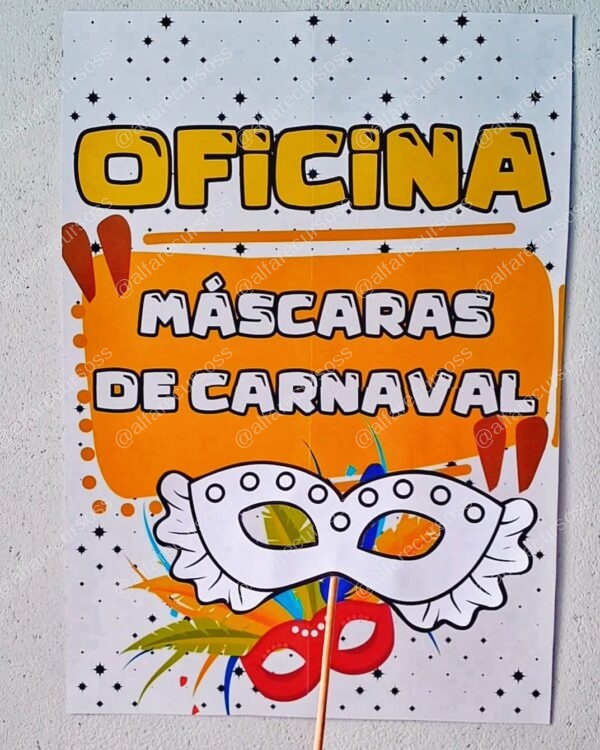 Oficina: Máscaras de carnaval - Image 4