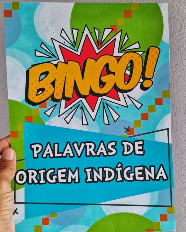 Bingo Palavras de Origem Indígena