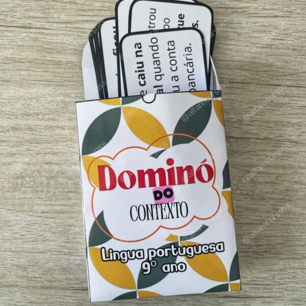 Dominó do contexto 9º ano - Image 3