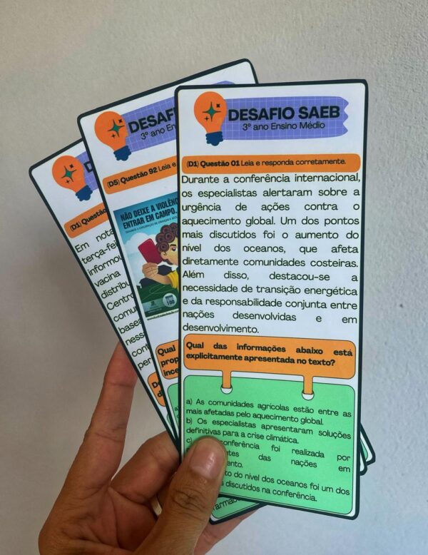 Desafio SAEB - Ensino Médio - Imagem 3
