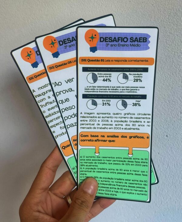 Desafio SAEB - Ensino Médio - Imagem 2