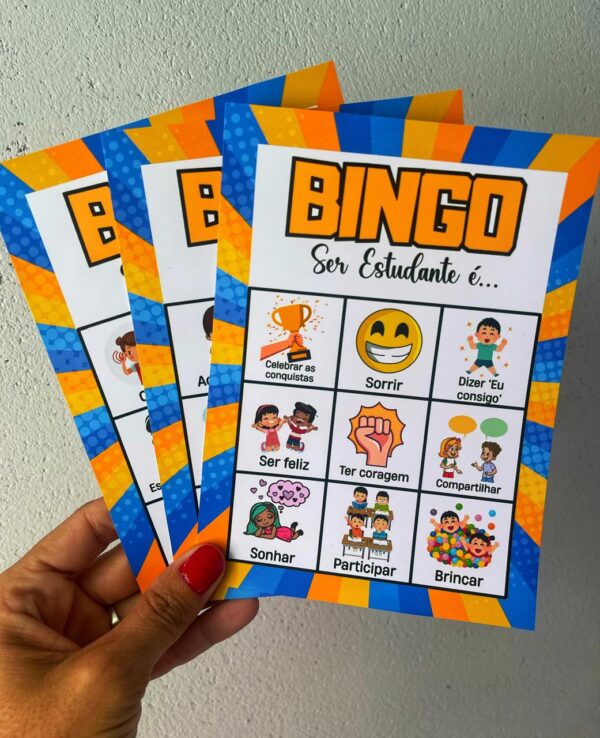 Bingo Dia do Estudante - Fund. 1 - Imagem 5