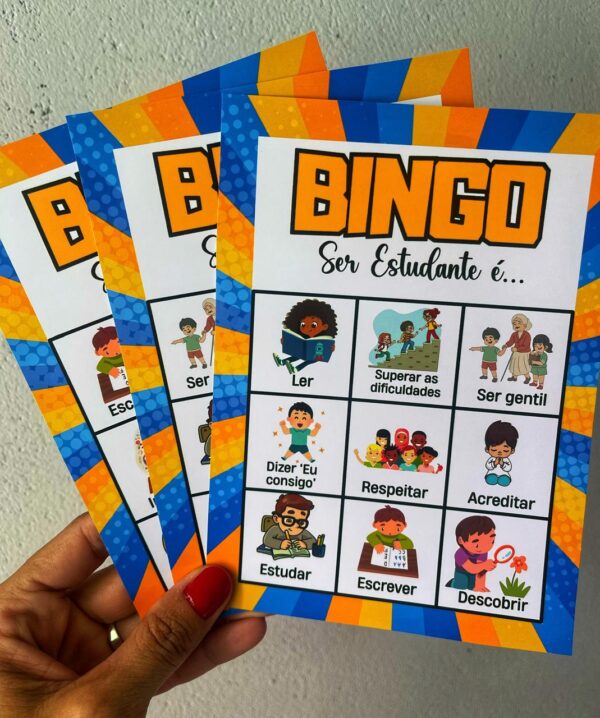 Bingo Dia do Estudante - Fund. 1 - Imagem 4