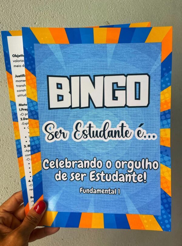 Bingo Dia do Estudante - Fund. 1