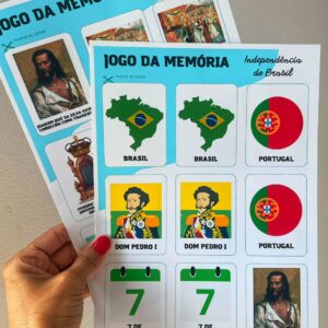 Jogo da memória - Independência do Brasil