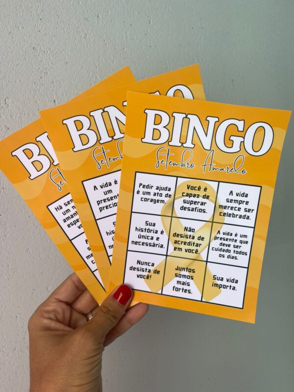 Bingo Setembro Amarelo - Imagem 4