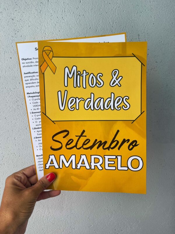 Setembro Amarelo: Mitos & Verdades