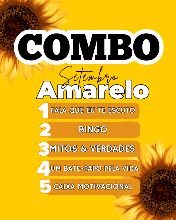 Combo Setembro Amarelo