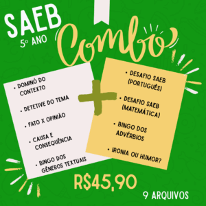 Combo SAEB 5º ano
