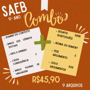 Combo SAEB 9º ano