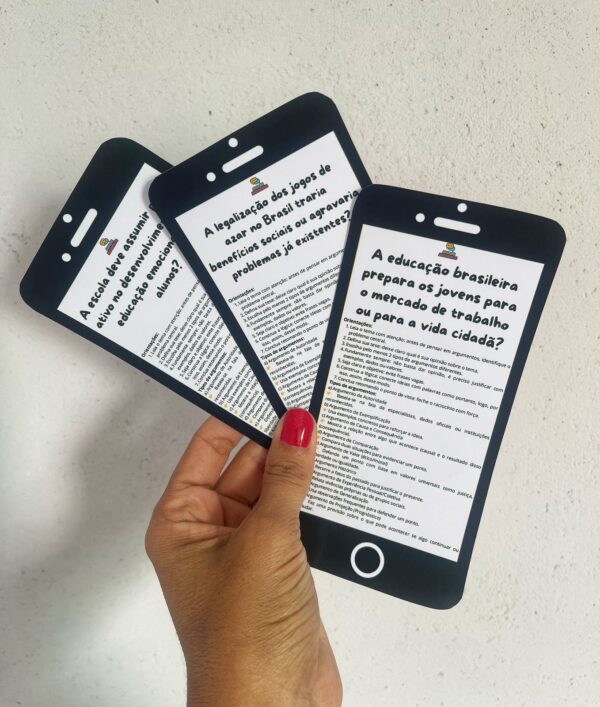 Jogo dos Argumentos - Ensino Médio - Imagem 4