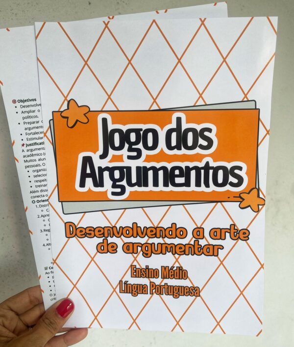 Jogo dos Argumentos - Ensino Médio