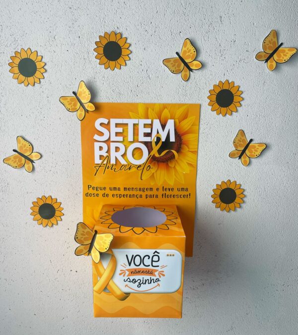Caixa motivacional - Setembro amarelo - Imagem 3