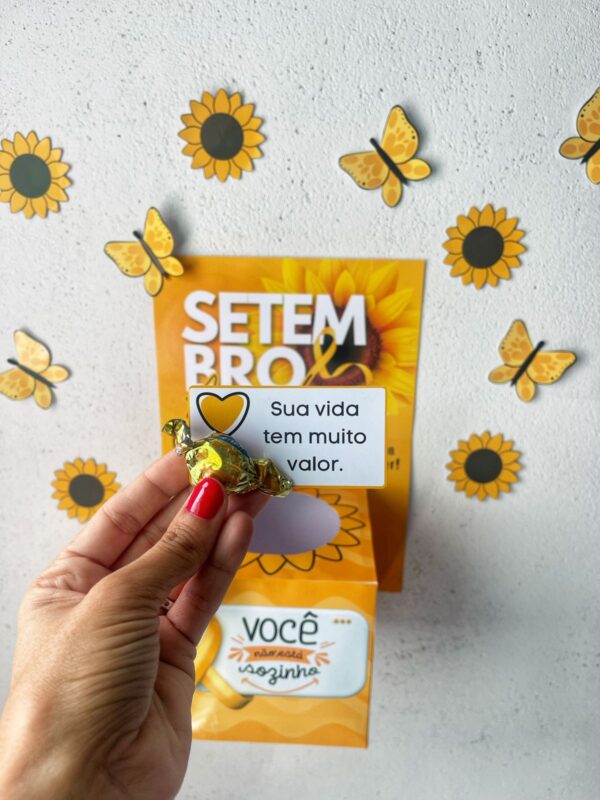 Caixa motivacional - Setembro amarelo - Imagem 2