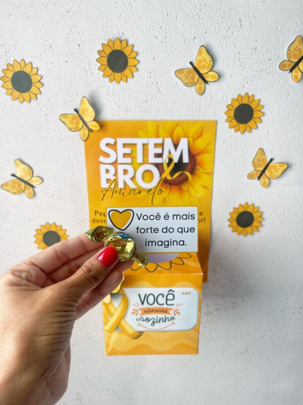Caixa motivacional - Setembro amarelo - Imagem 4
