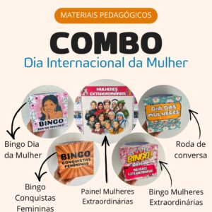 Combo Dia Internacional da Mulher