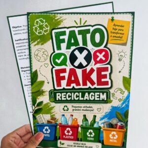 ♻️ FATO X FAKE – RECICLAGEM ♻️