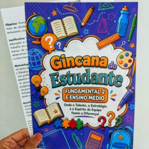 Gincana do Estudante - Fundamental 2 e Ensino Médio