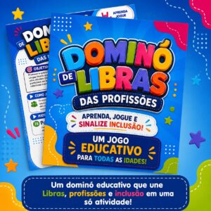 Dominó de Libras das profissões