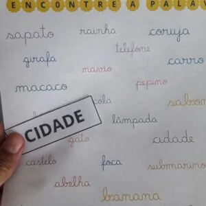 Procure a palavra igual